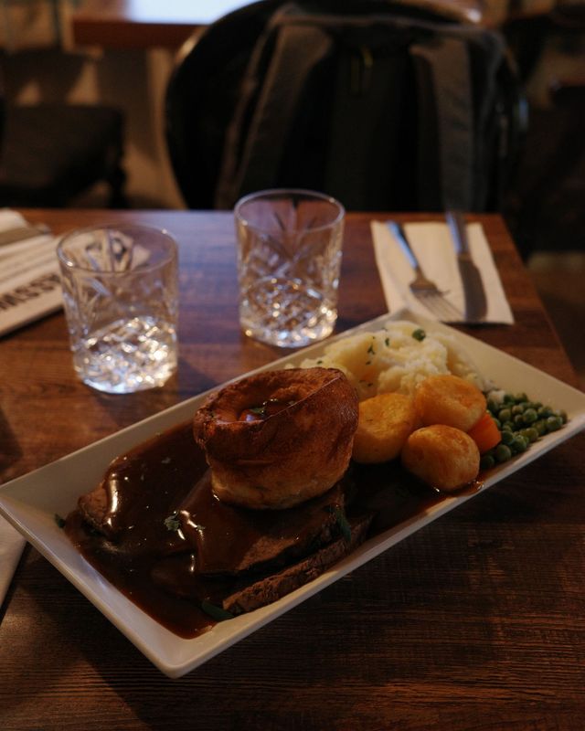 Roast with Yorkshire pudding, Arbroath