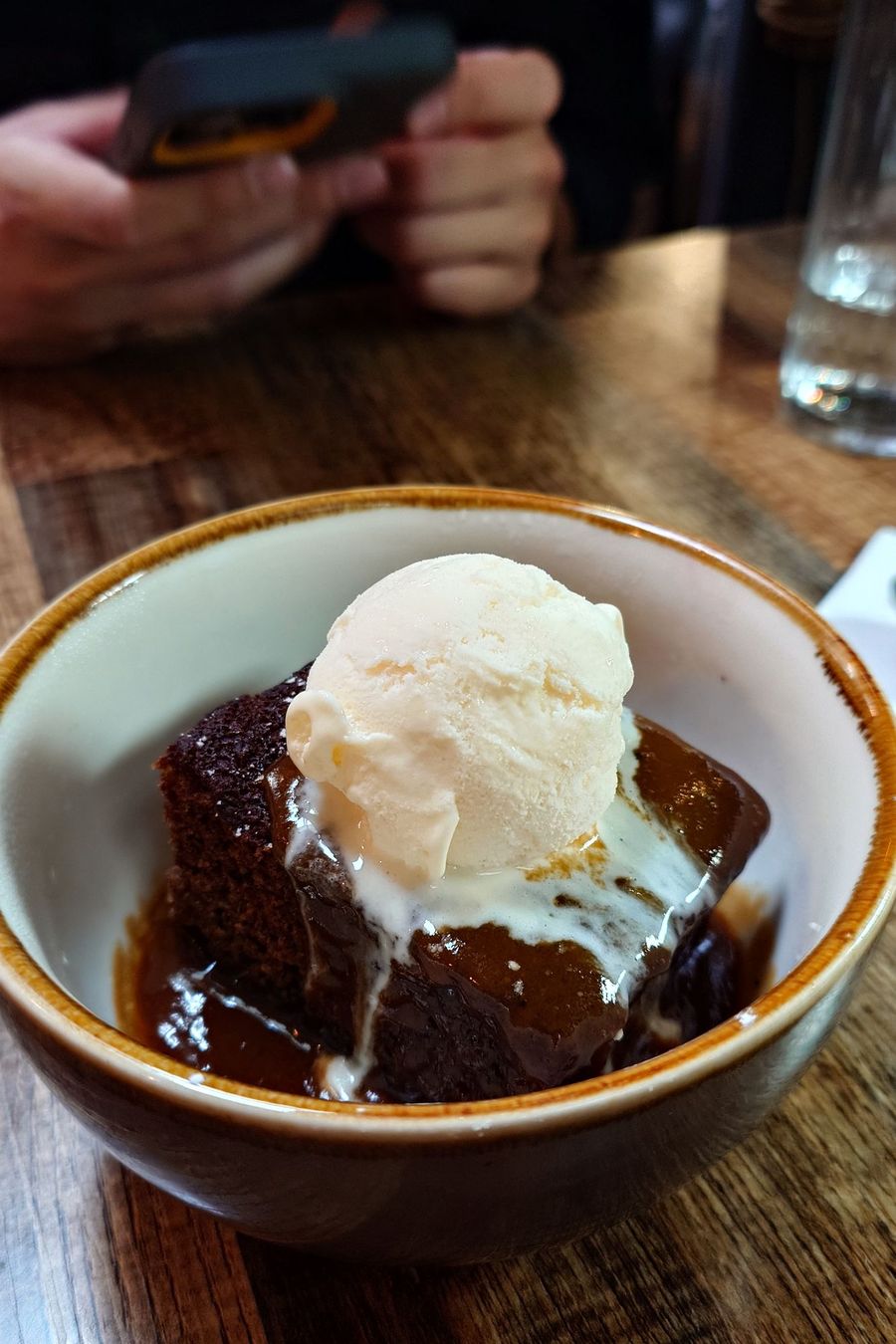 Sticky toffee pudding