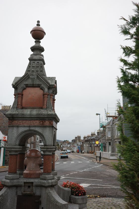 Alford: Ornate street monument in town