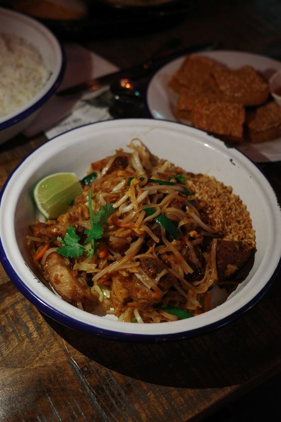 Chester: Colorful meal in a white bowl